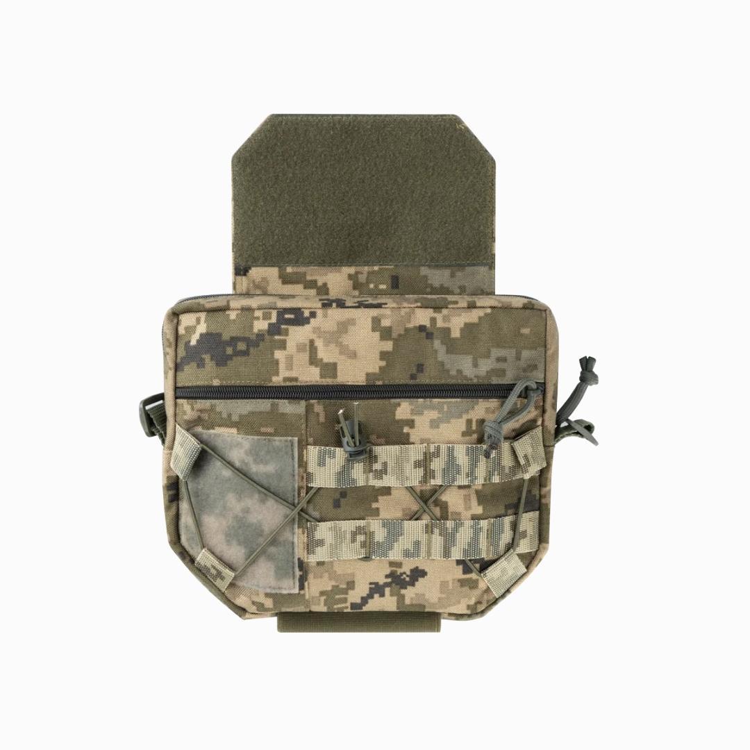 Плитоноска швидкого скидання GEN.2 Pro Cordura 1000D + 9 підсумків Піксель ММ14 та балістичні пакети 1 класу захисту - Зображення 6