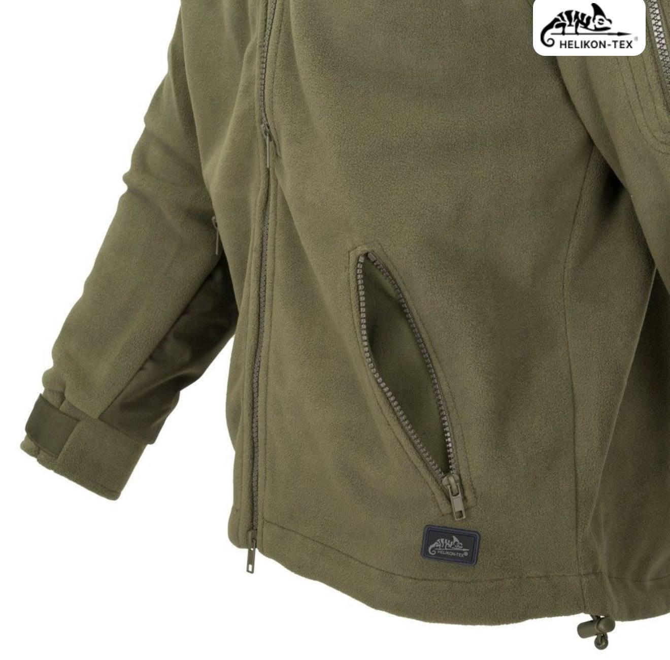 Флісова кофта Helikon Classic Army, Olive - Зображення 9