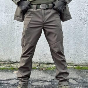 Штани Soft Shell Олива Viking 2.0 Поселений матеріал та нитка