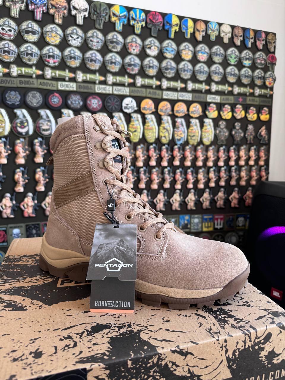 Черевики Тактичні PENTAGON Odos Suede 8" 2.0 - Зображення 12
