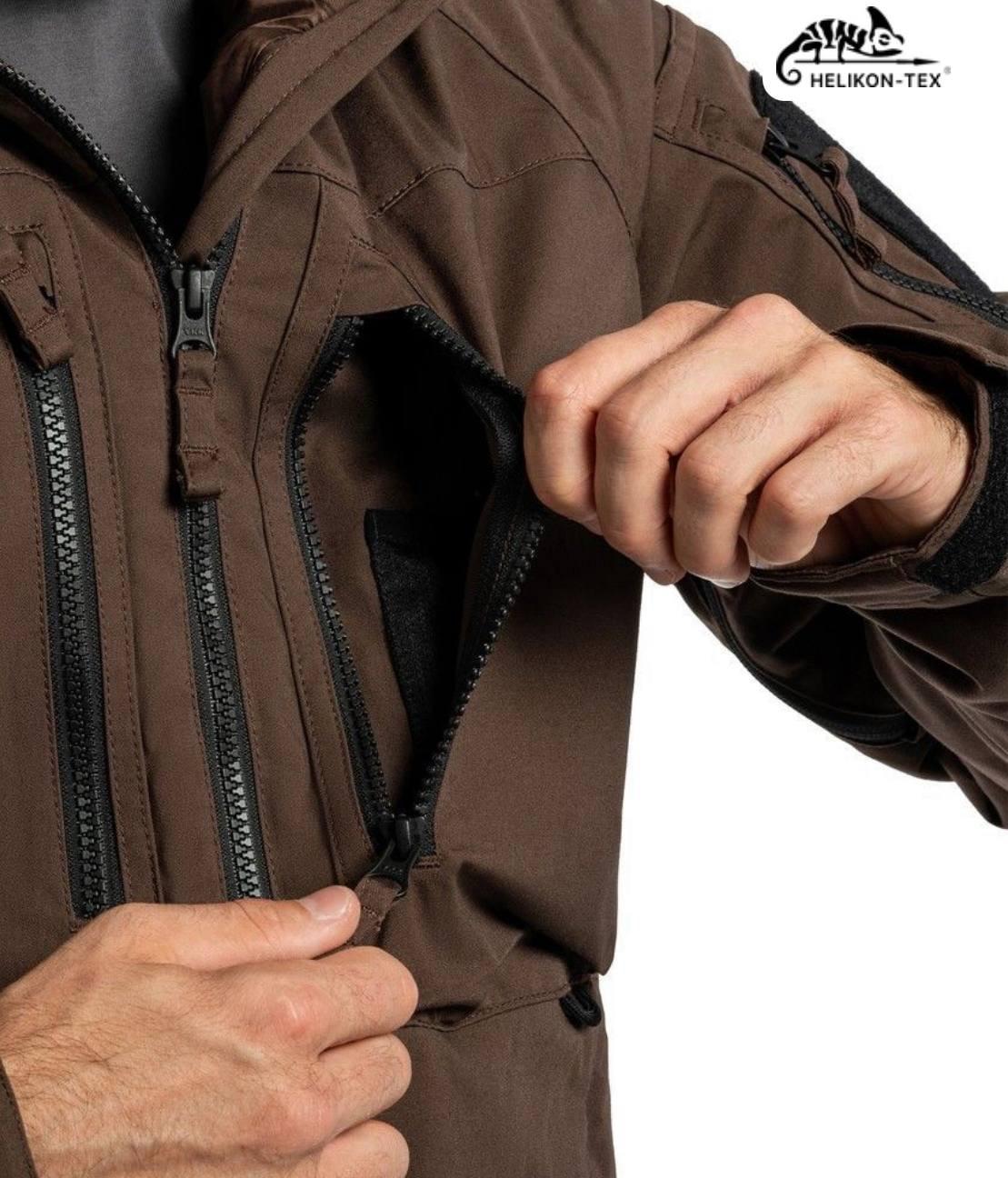 Зимова куртка Helikon-Tex Yukon Winter Jacket Mud Brown - Зображення 6