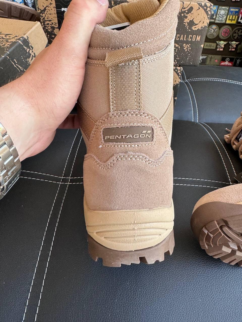 Черевики Тактичні PENTAGON Odos Suede 8" 2.0 - Зображення 8