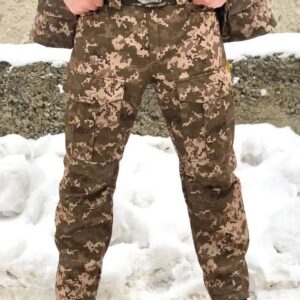 Зимові штани Піксель Soft Shell Viking Блискавка по довжині