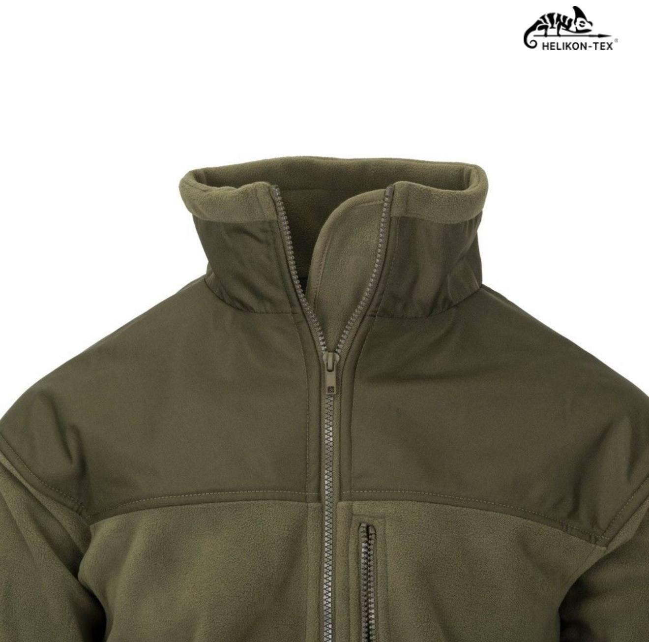 Флісова кофта Helikon Classic Army, Olive - Зображення 3