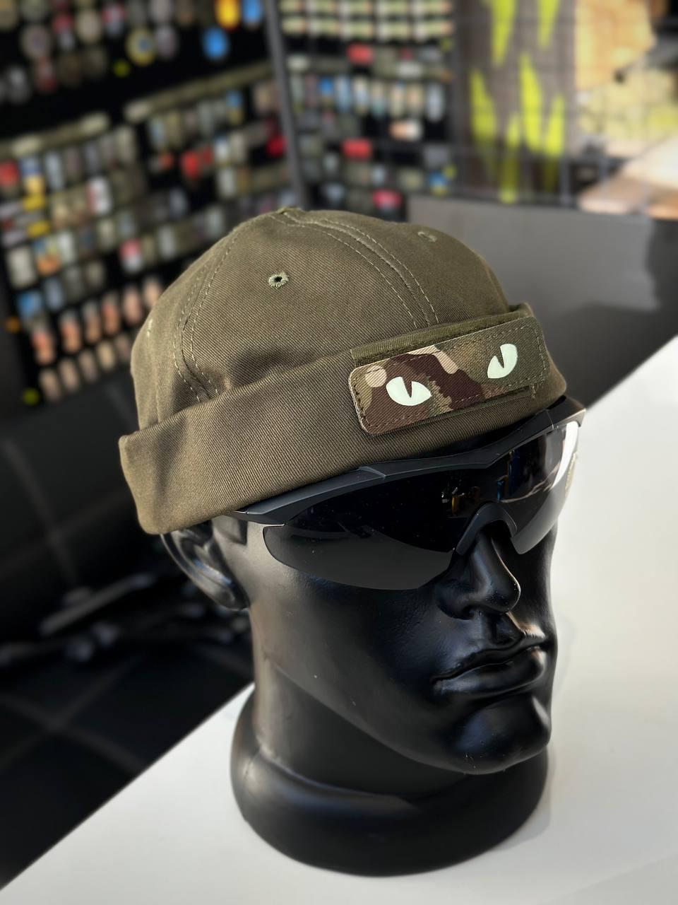 Докерка Doker-Cap + Очі Котячі Олива - Зображення 7