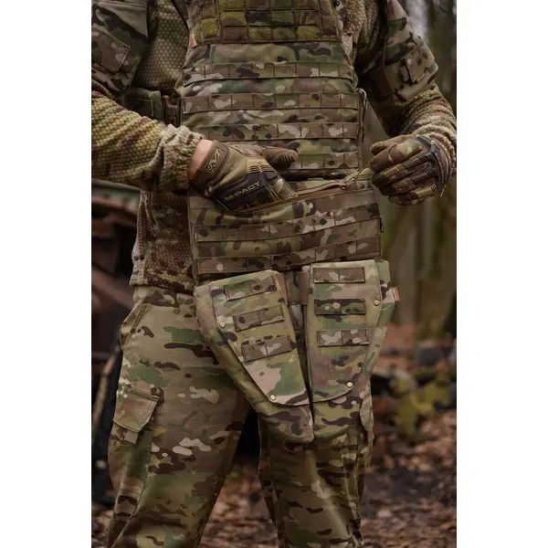 Захист живота з балістичним пакетом 2 клас Militex Cordura original USA Multicam Gen.2 - Зображення 10