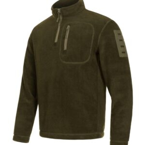 Флісова кофта з коротким замком Gen1 Olive