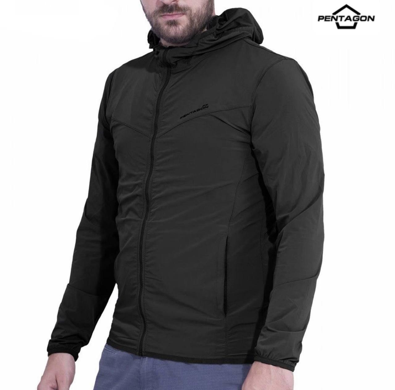 Ультра Легка Куртка Pentagon Helios Sun Black - Зображення 7