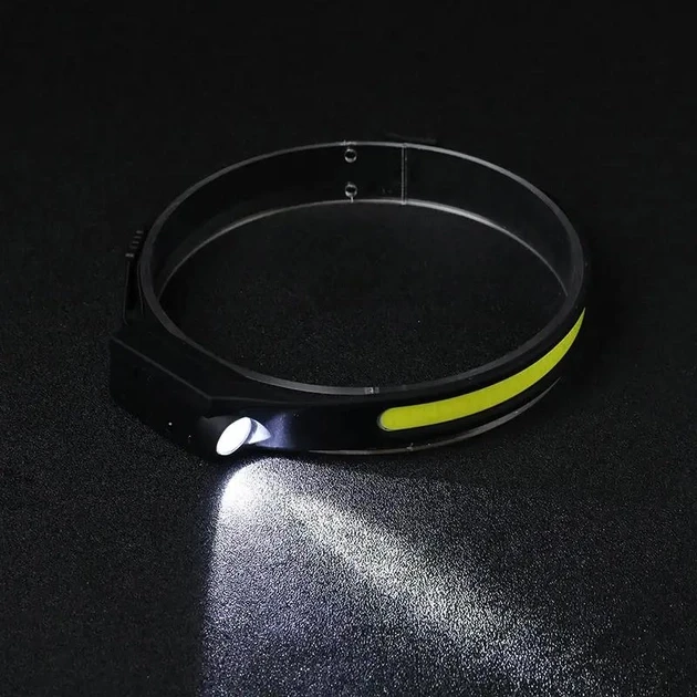Налобний сенсорний ліхтар BL-G28 All Perspectives Induction Headlamp Гнучкий акумуляторний LED ліхтарик - Зображення 3