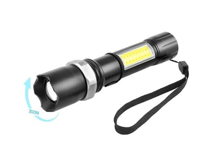 Ручной фонарик BL W546 COB usb charge 7410 - Зображення 2