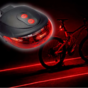 Фонарик велосипедный BL 118 BIKE LIGHT+LASER