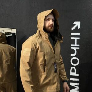 Літня Куртка VANGUARD Dewspo без утеплення койот