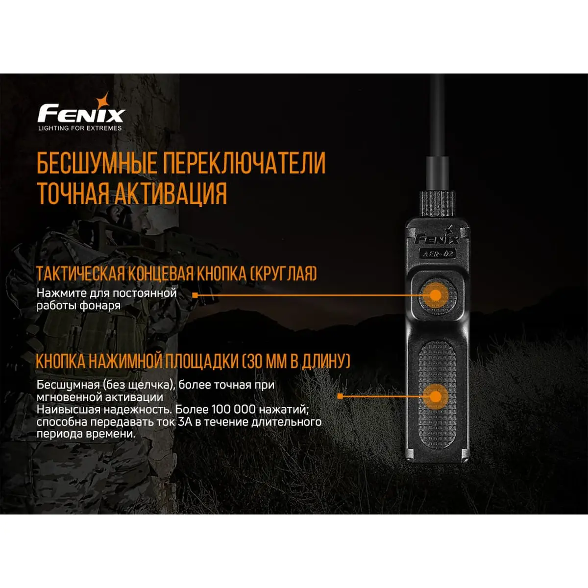 Виносна тактична кнопка Fenix AER-02 V2.0 - Зображення 8