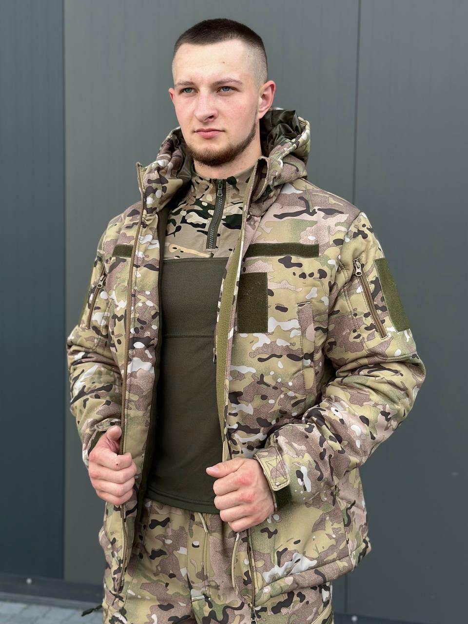 Куртка Софтшел мультикам Military - Зображення 5