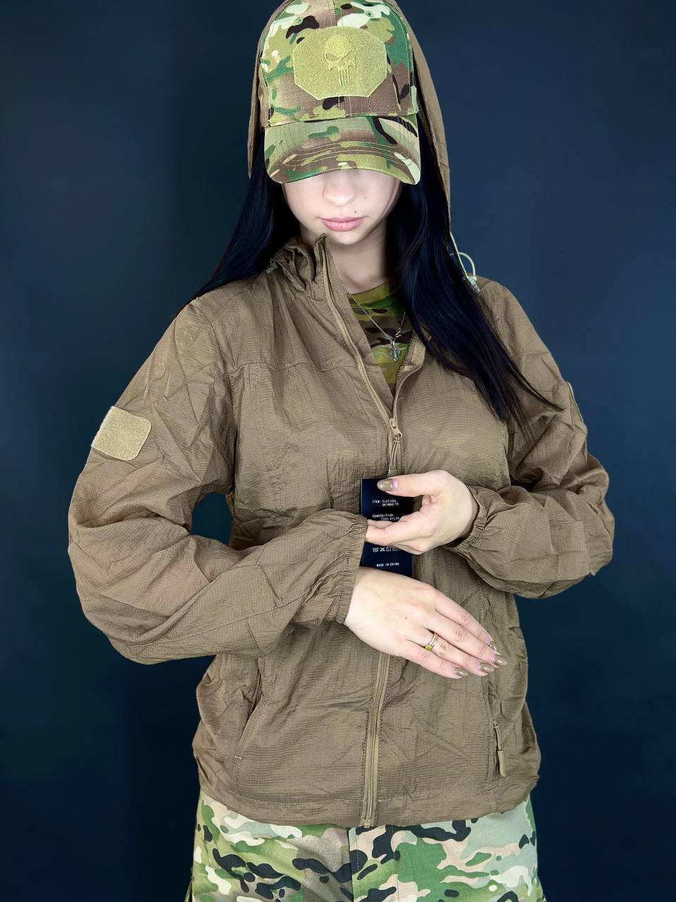 Ультралегка жіноча куртка-вітровка TACTICAL - Зображення 9
