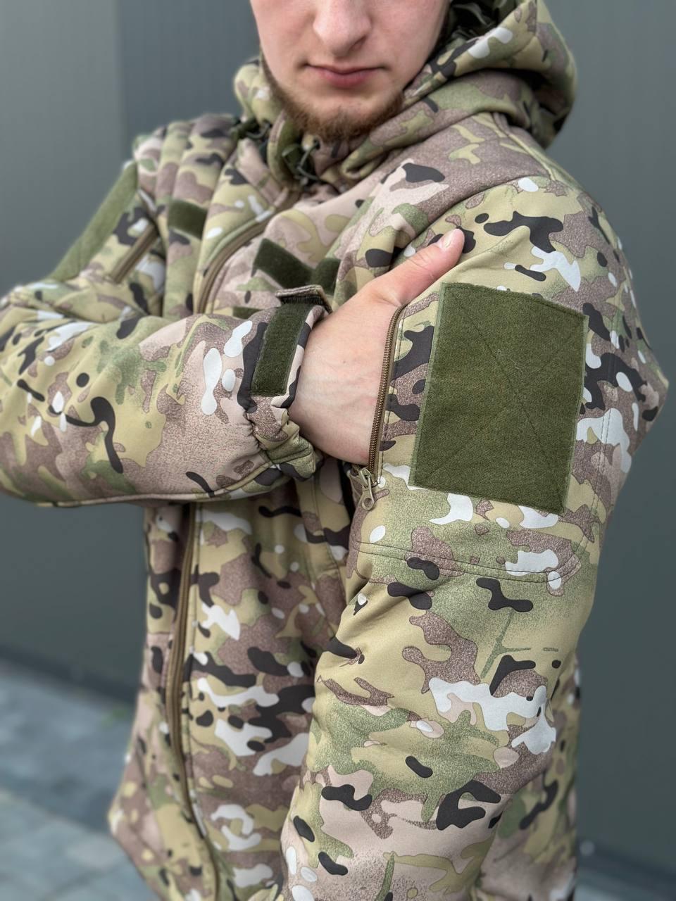 Куртка Софтшел мультикам Military - Зображення 3