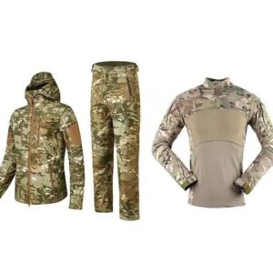 Утеплений костюм 3 в 1 🛑Soft Shell Esdy мультикам з бойовою рубашкою Han Wild Multicam