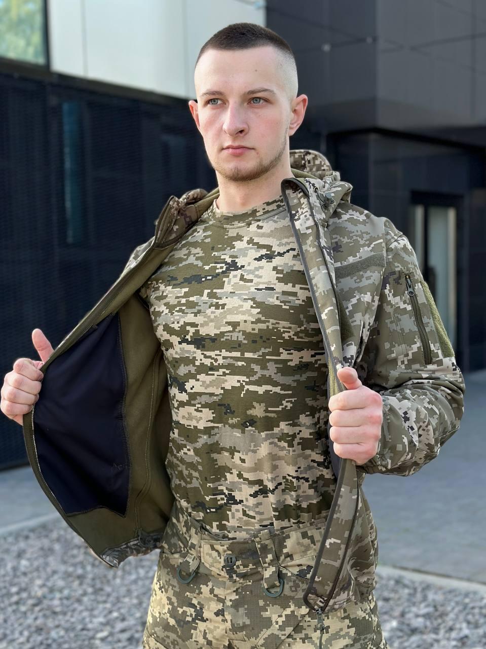 Куртка Софтшел піксель B&L - Зображення 19