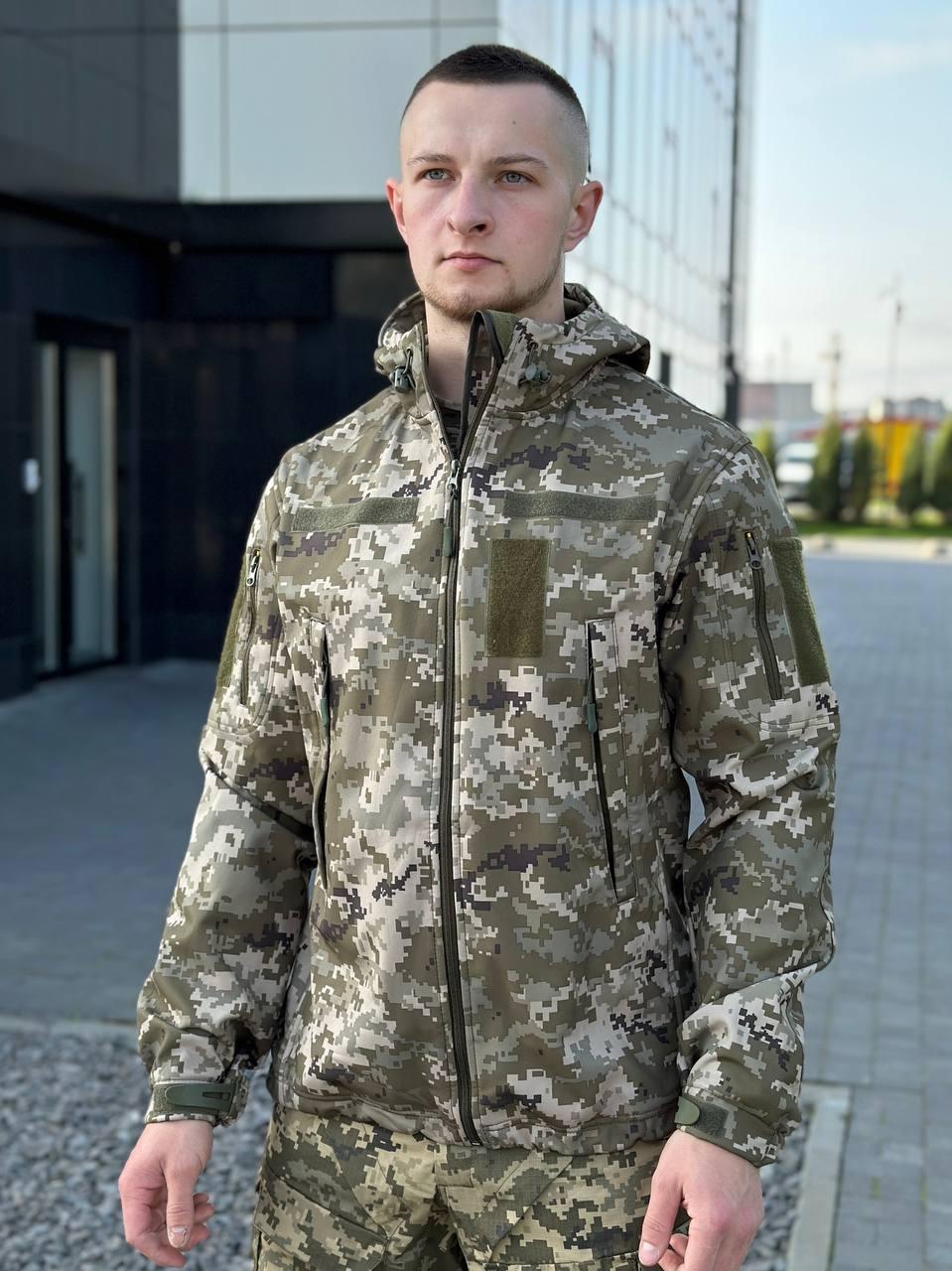 Куртка Софтшел піксель B&L - Зображення 13