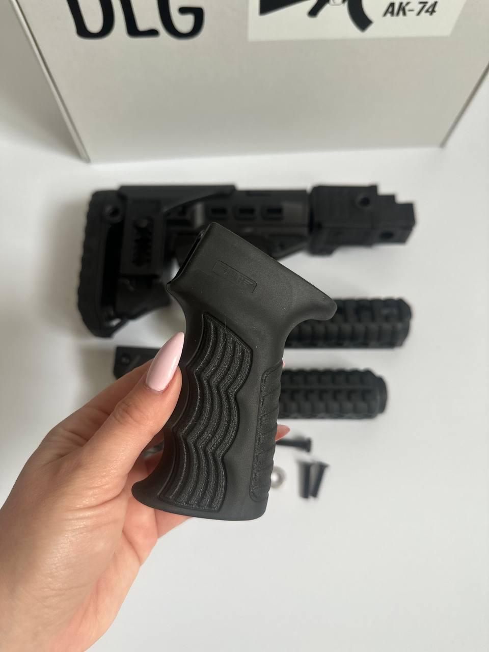 Обвіс від DLG Tactical для АК 47/ АК 74 ,АКМ Чорний - Зображення 5