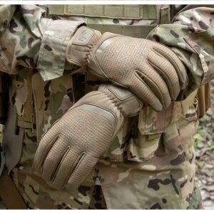 Утеплені рукавиці Wallizard Tactical койот