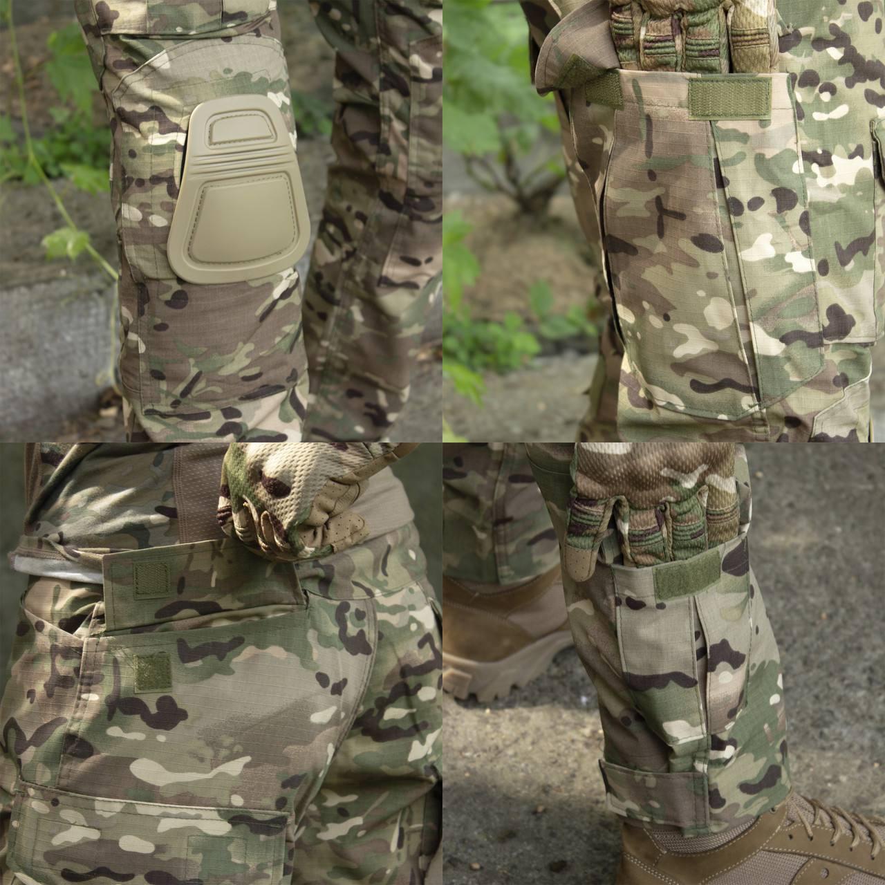 Комплект форми Soft Shell Caiman мультикам куртка + штани G2 та убакс G4 - Зображення 11