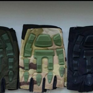 Тактичні рукавиці без пальців Черепашка