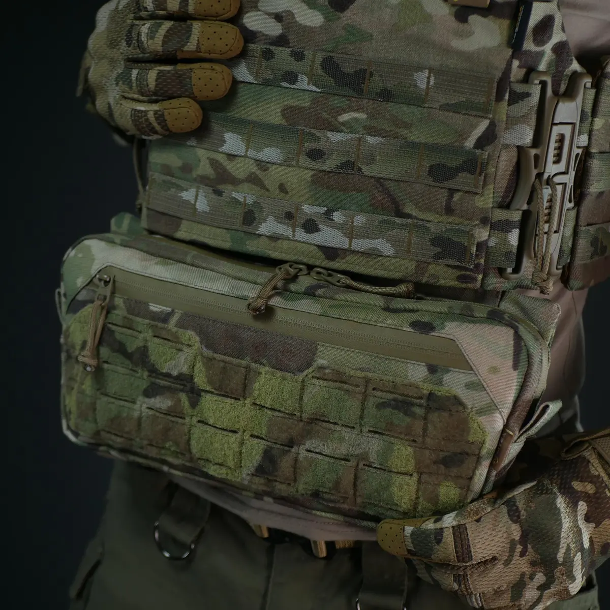 Підсумок для захисту живота Militex Cordura original USA Мультикам M з балістичним пакетом Militex (2 клас захисту) - Зображення 8