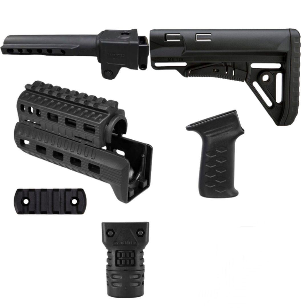 Обвіс тюнінг DLG Tactical Mil-Spec для АКС / АКСУ АКСУ АКС74У Чорний