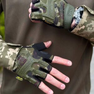 Рукавиця безпала Mechanix посилена М-PACT   мультикам