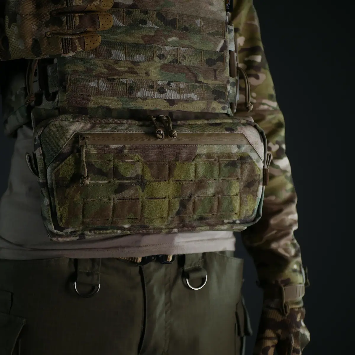 Підсумок для захисту живота Militex Cordura original USA Мультикам M з балістичним пакетом Militex (2 клас захисту) - Зображення 7