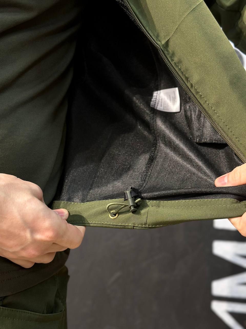 Полегшений Костюм Vanguard Олива SoftShell Без утеплення - Зображення 22