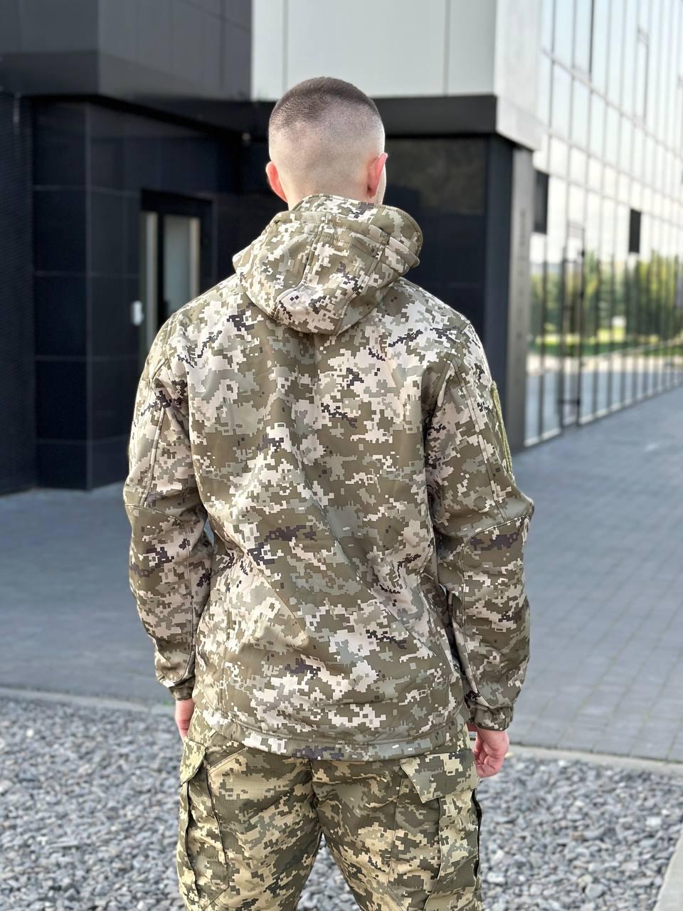 Куртка Софтшел піксель B&L - Зображення 14