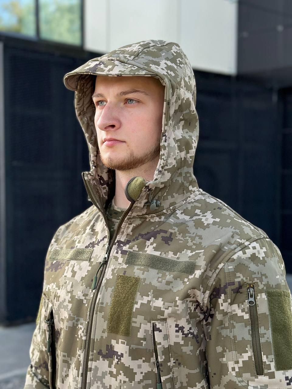 Куртка Софтшел піксель B&L - Зображення 3