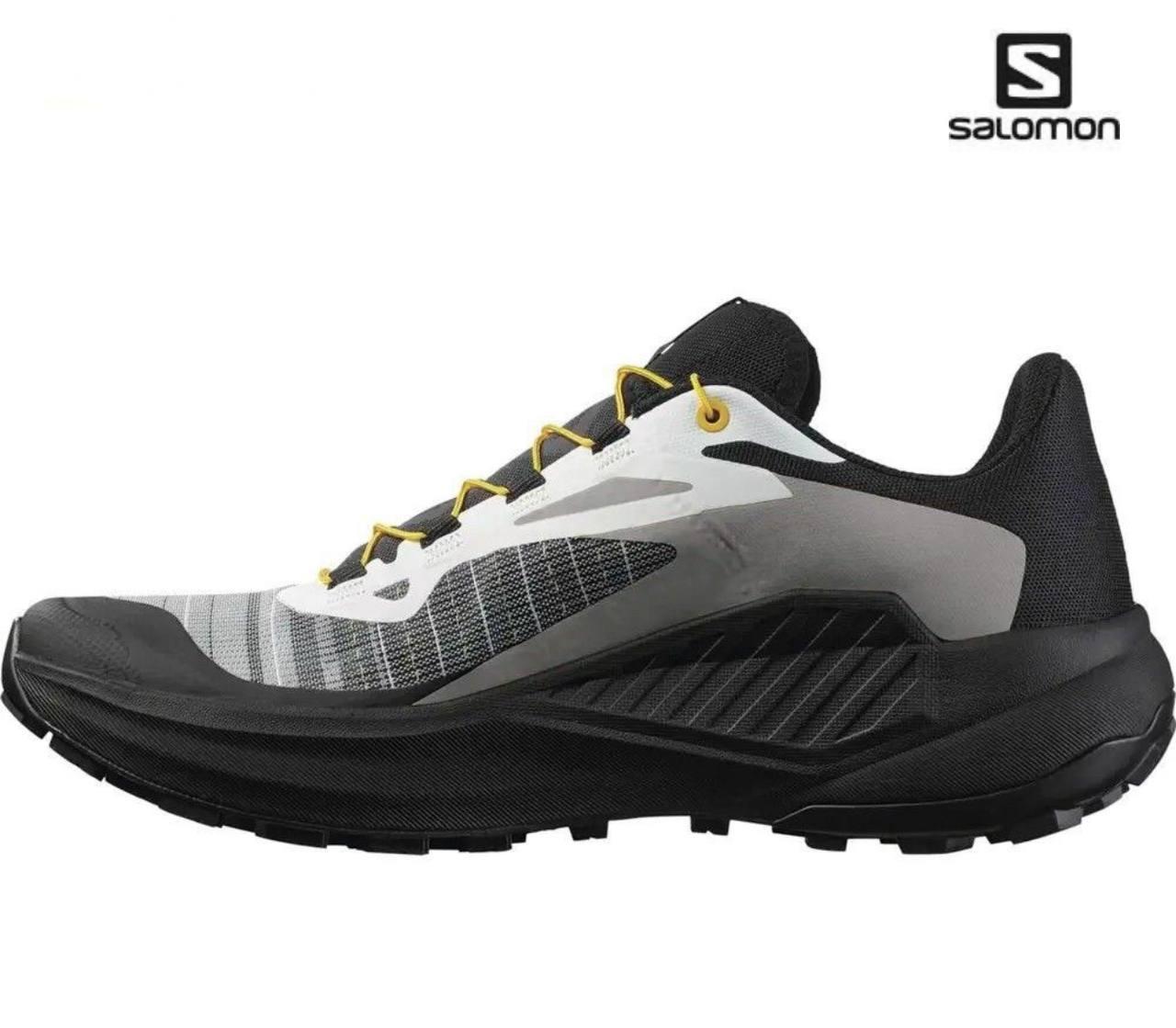 Кросівки Salomon GENESIS Black/White/Lemon - Зображення 6