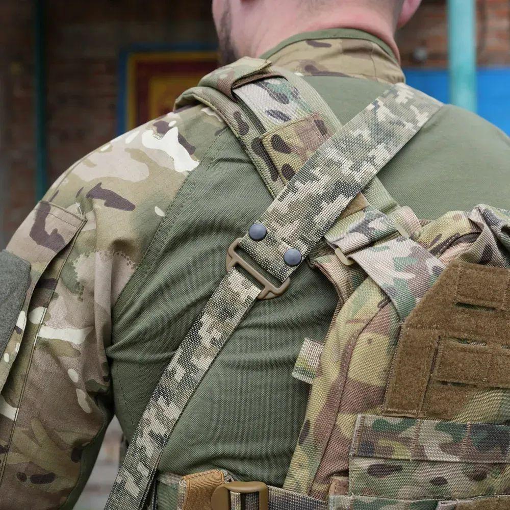 Ремінь одно/двоточковий GEN/2 для АК, AR карабіном H&K та за звуження прикладу Піксель - Зображення 5