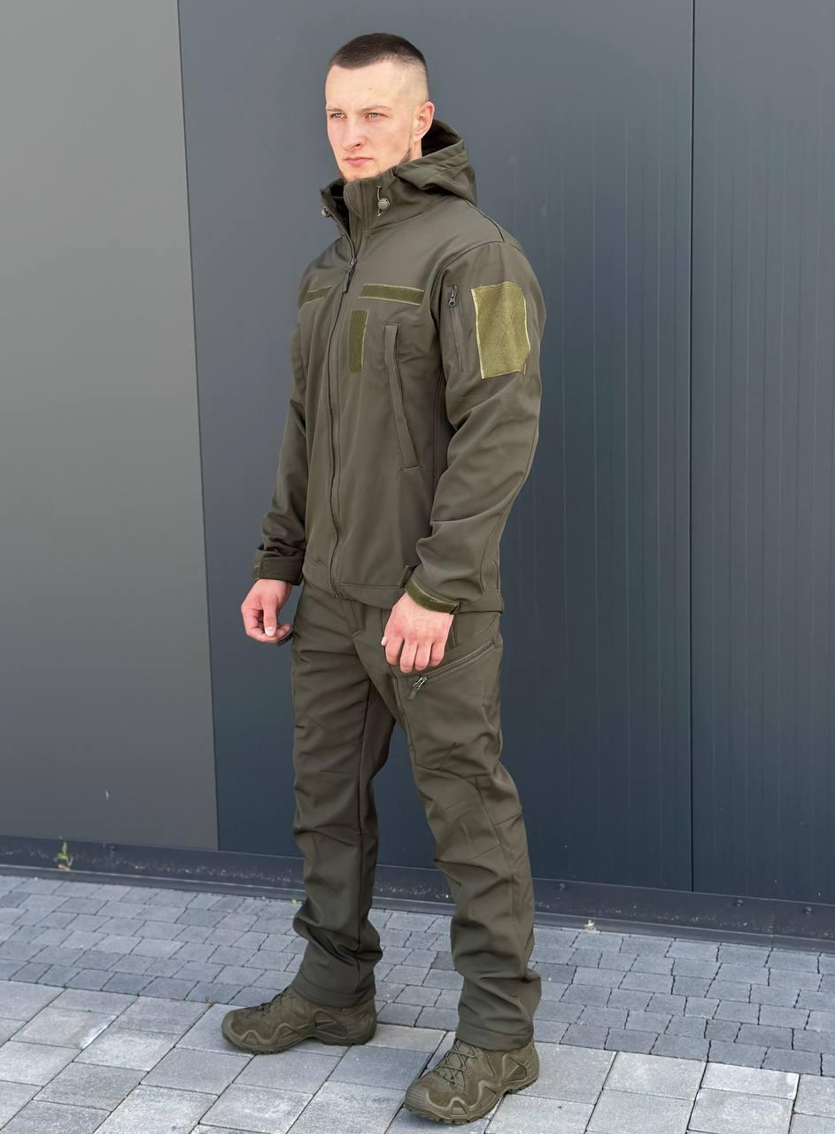 Куртка Софтшел олива Military - Зображення 7