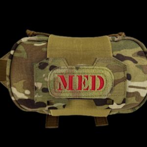 Підсумок медичний Горизонтальний MED Cordura 1000D Мультикам