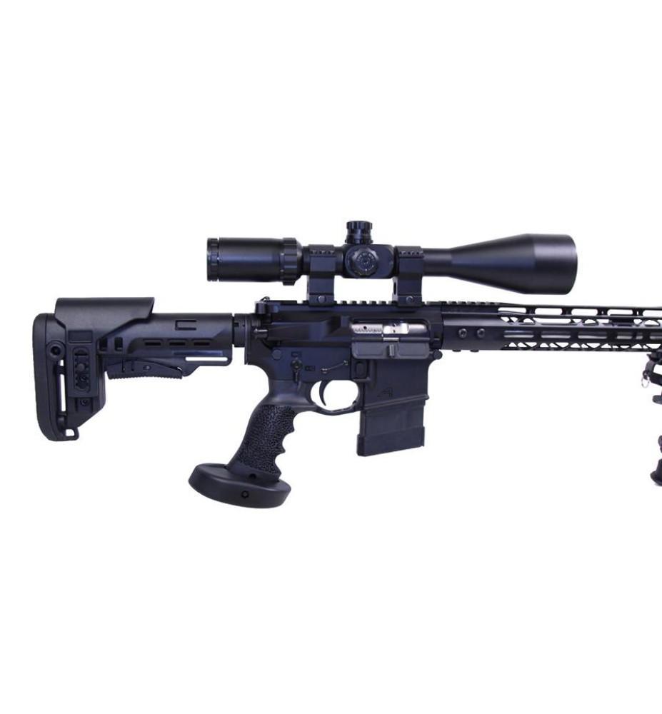 Приклад Compact M16/M4/AR15 DLG +Комплект буфера (розбірний приклад ) з регульованою підставкою для щоки Чорний - Зображення 7