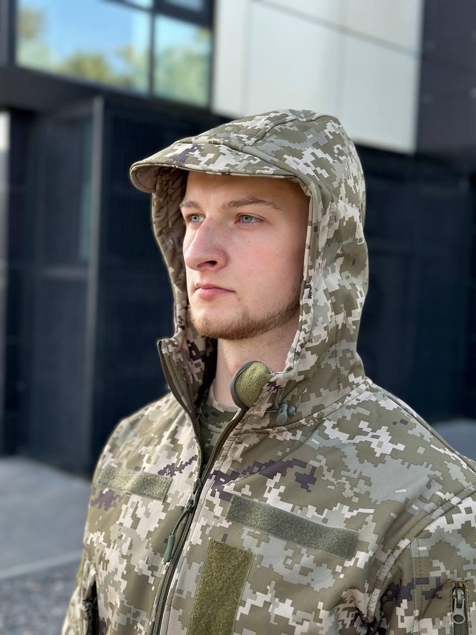 Куртка Софтшел піксель B&L - Зображення 11