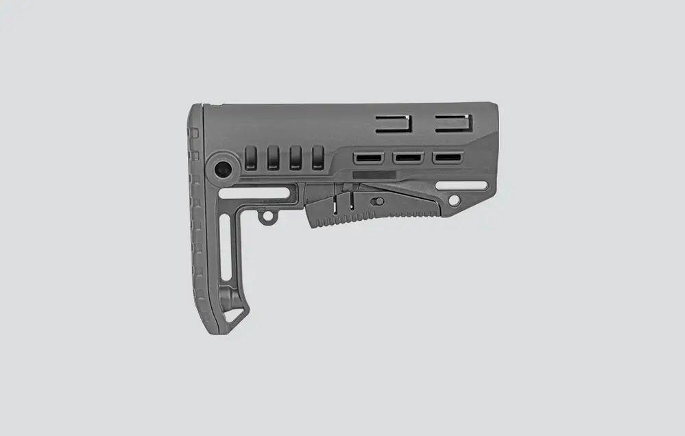 Приклад DLG Tactical TBS Compact Mil-Spec 180 мм чорний