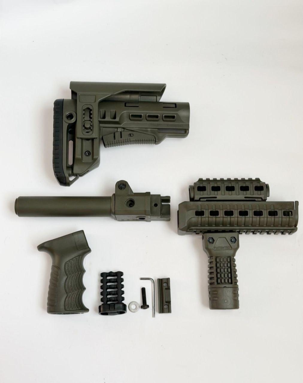 Обвіс від DLG Tactical для АК 47/ АК 74 Олива - Зображення 3
