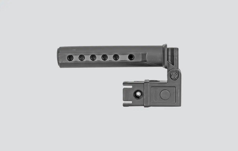 Приклад складний TBS Shock від DLG Tactical Com Spec з регульованим підщочником для АК-74 АК 47 АКМ чорний - Зображення 6