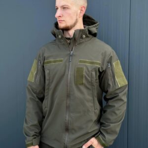 Куртка Софтшел олива Military
