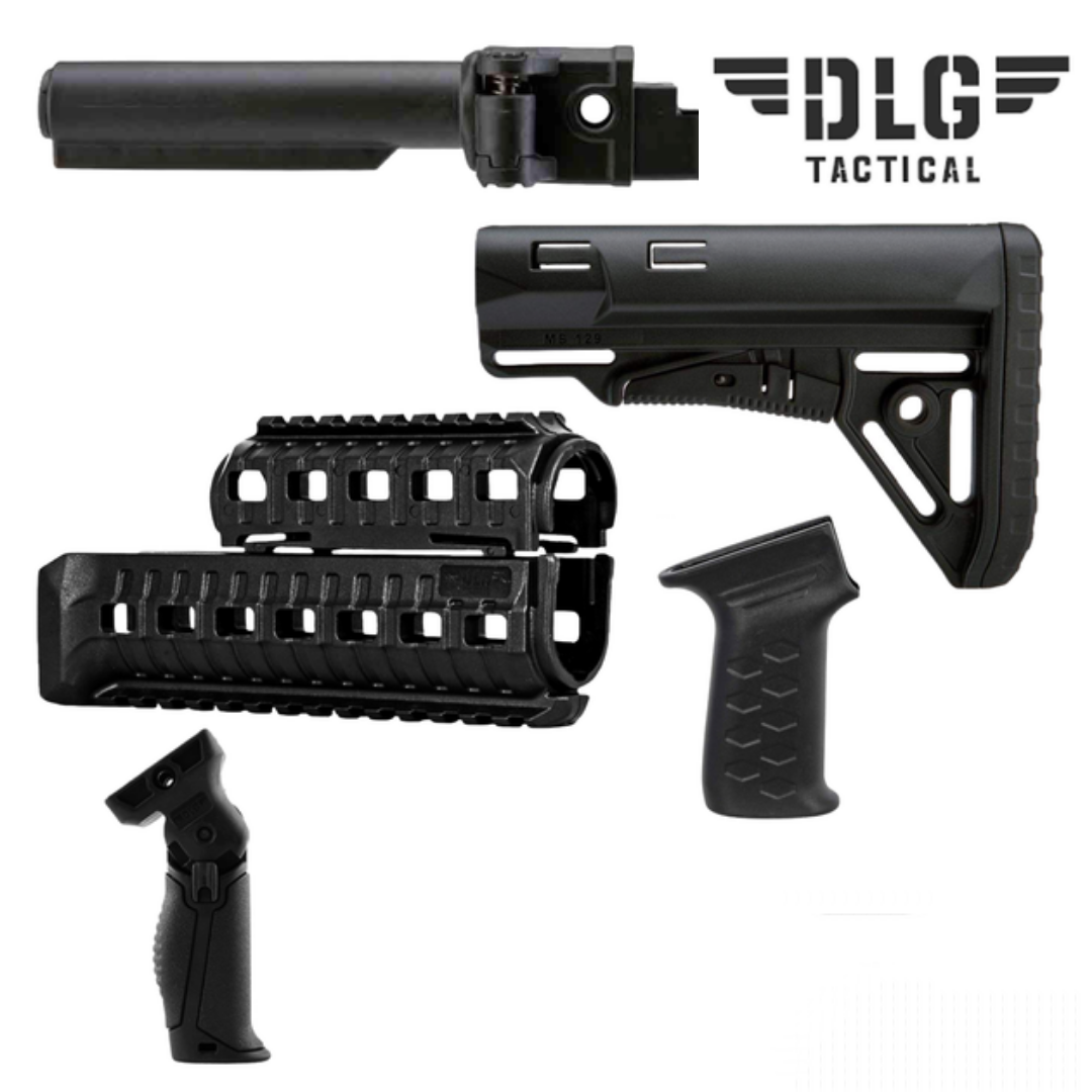 Обвіс тюнінг DLG Tactical Mil-Spec для АК-47, АК-74, АКМ Чорний