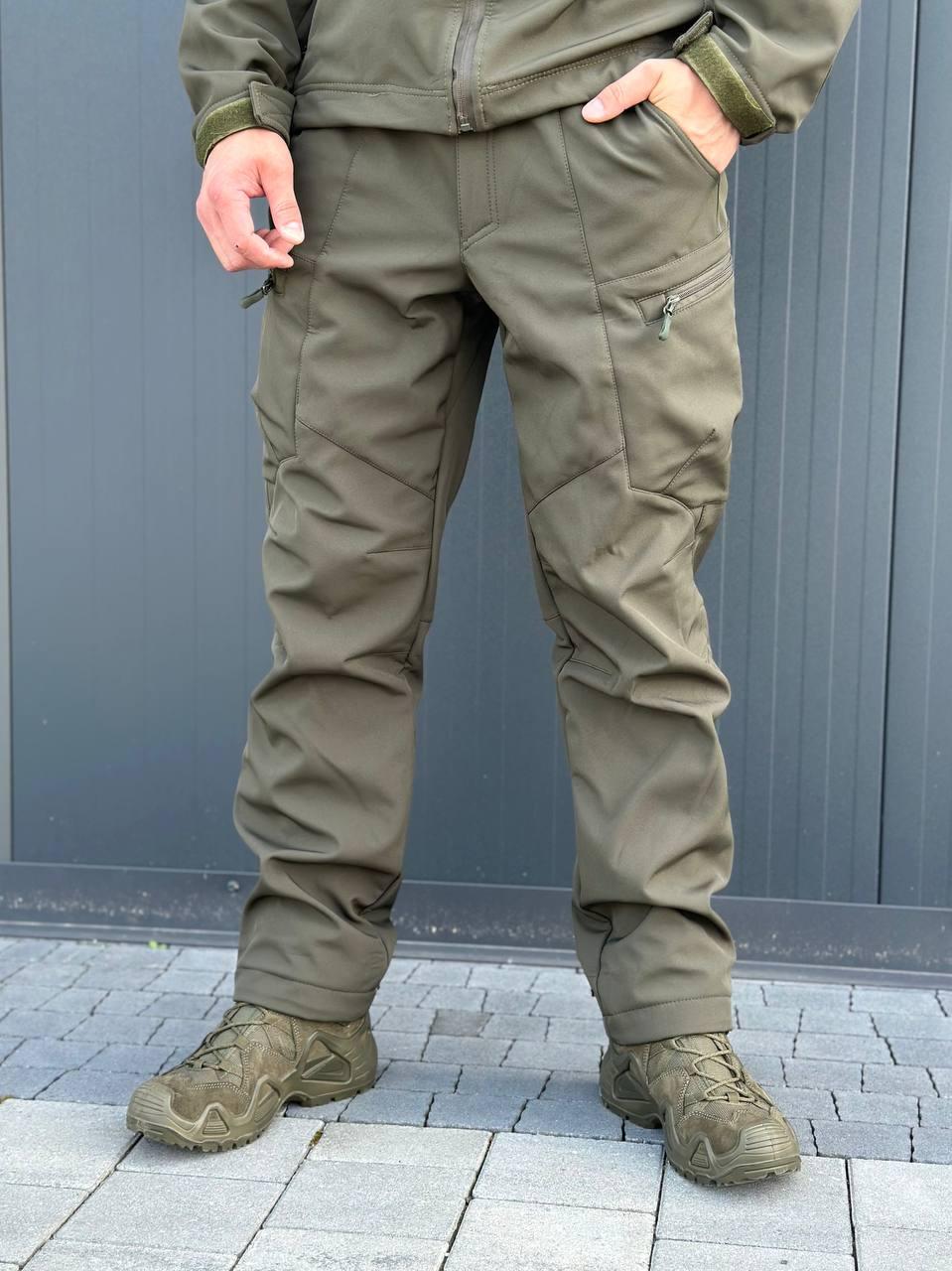 Куртка Софтшел олива Military - Зображення 9
