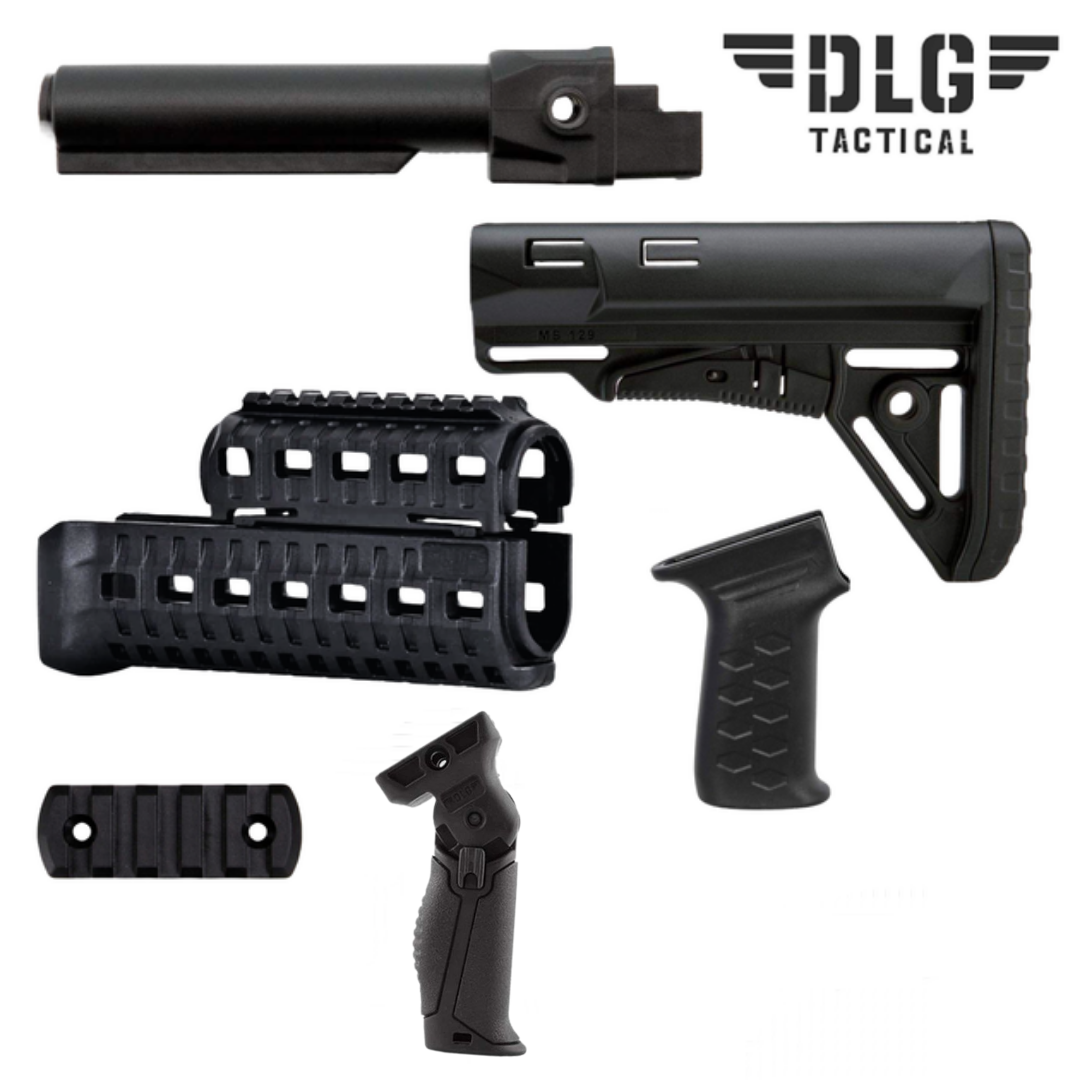 Обвіс тюнінг DLG Tactical Mil-Spec для АК-47, АК-74, АКМ Чорний