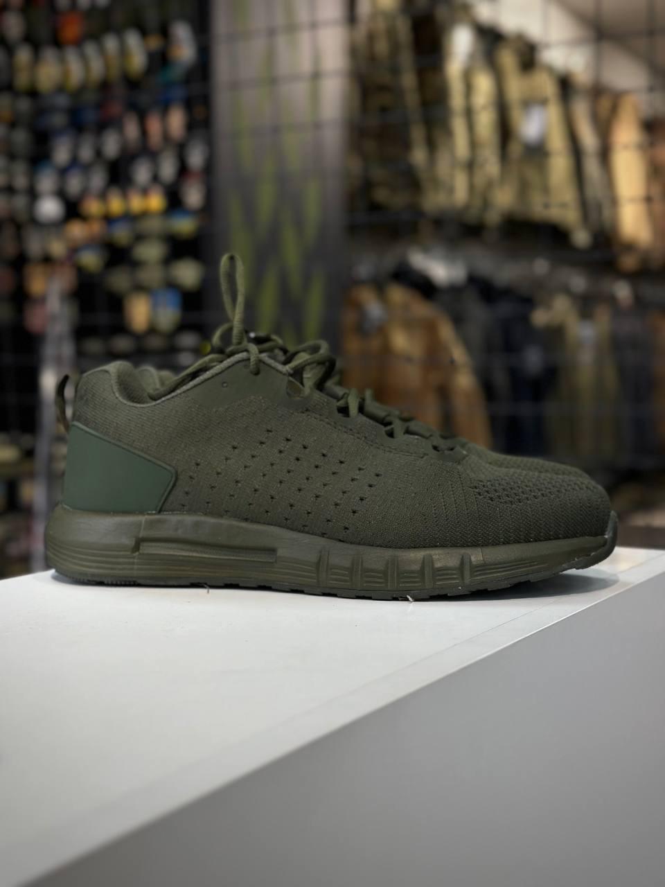 Кросівки літні з тризубом Olive - Зображення 4