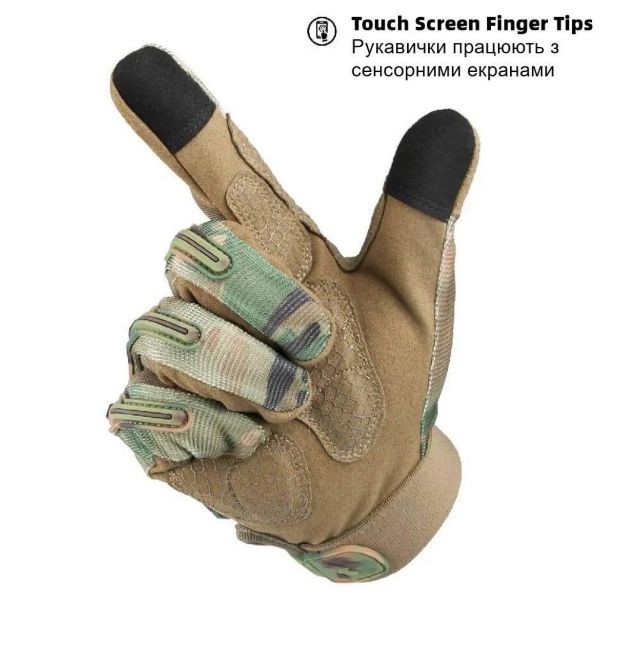 Тактичні рукавиці OZERO Outdoor Hunting Gloves - Зображення 6