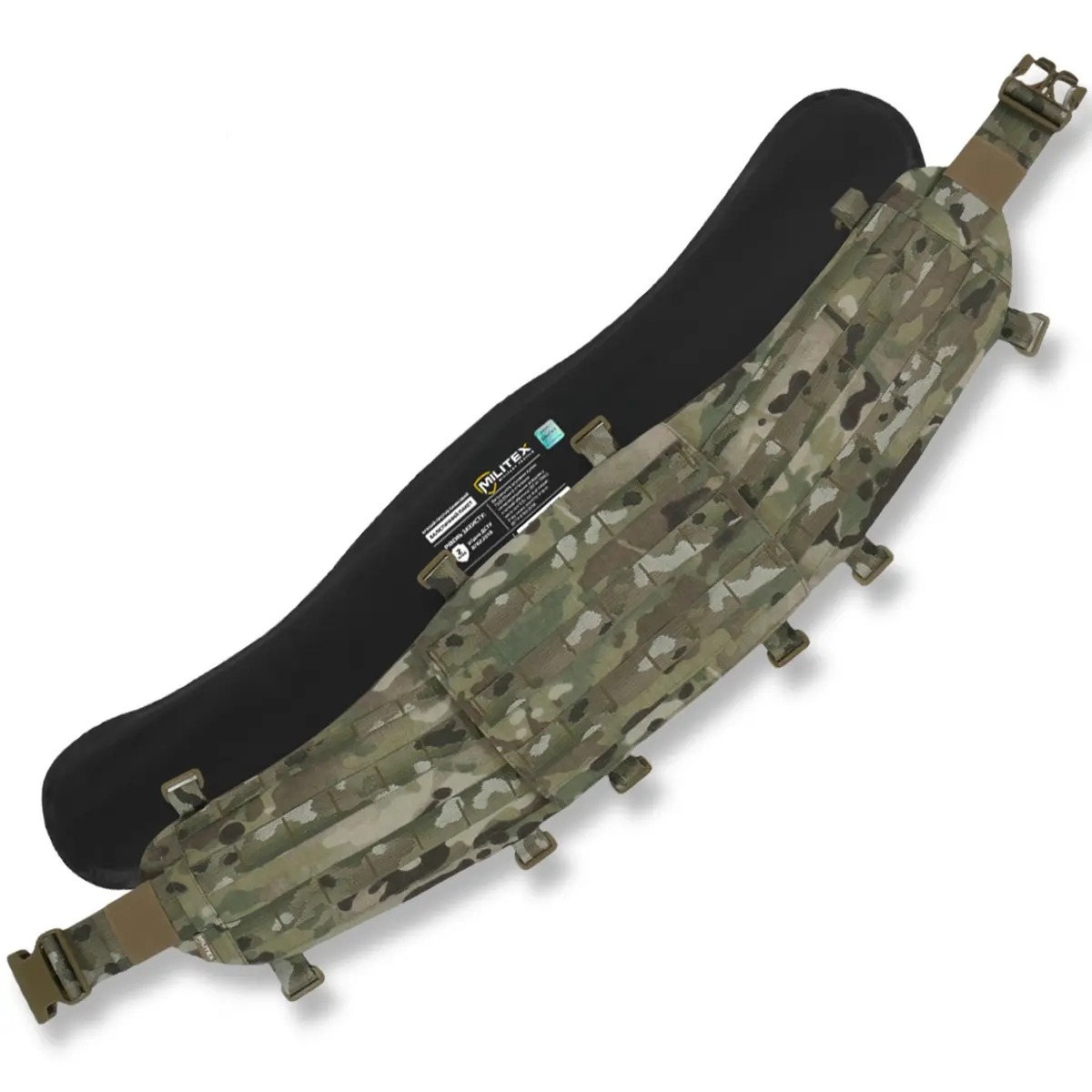Пояс РПС Militex R-3 GEN.2 Cordura original USA Multicam (S) з балістичним пакетом 2 клас захисту Militex